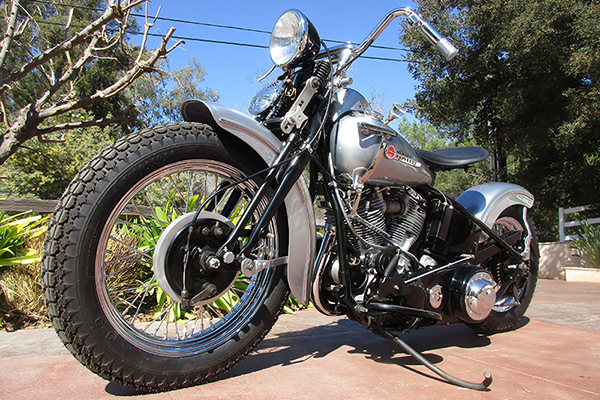 1948 Harley Panhead Bobber Bator International Inc